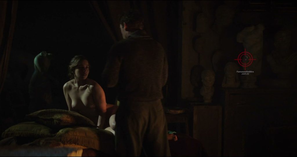 Emilia Clarke Nua, Pelada, Cena de Sexo em Voices From The Stone