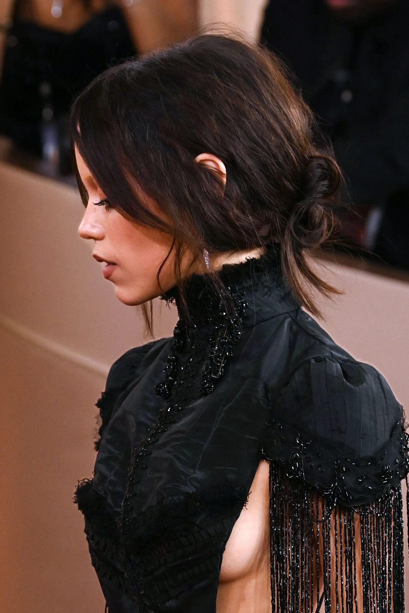 Jenna Ortega, Sideboob, Golden Globes 2026 - [12/01/2026]