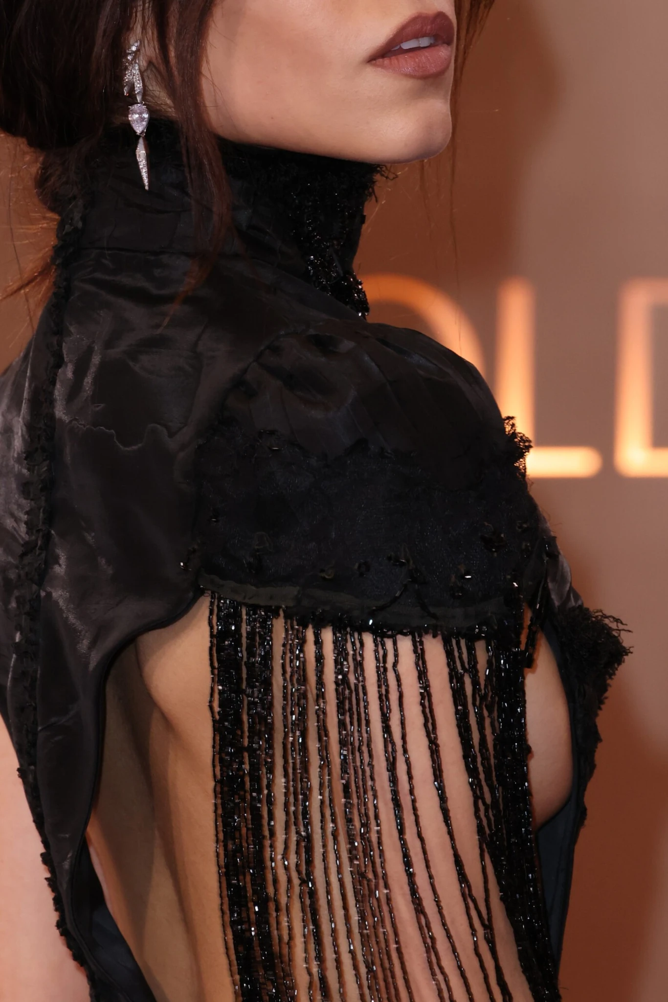 Jenna Ortega, Sideboob, Golden Globes 2026 - [12/01/2026]